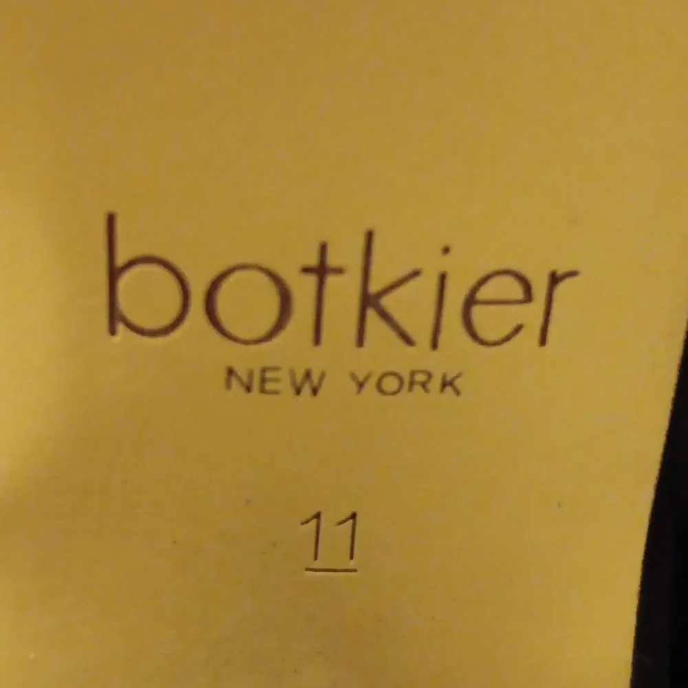 NWT. Botkier Black Suede Slouched Women's Boots - Picture 4 of 12